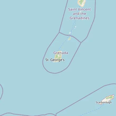 Carte approximative — Grenade (OpenStreetMap)