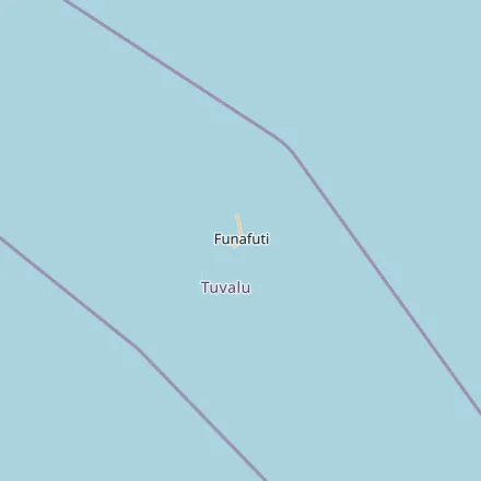 Approximate map — Tuvalu (OpenStreetMap)