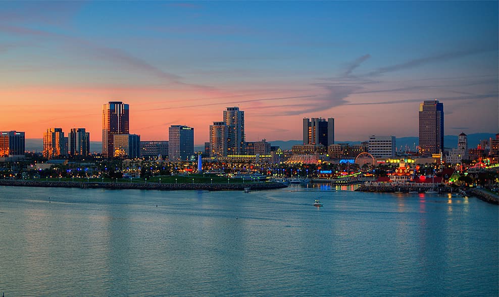 Long Beach — veduta illustrattiva