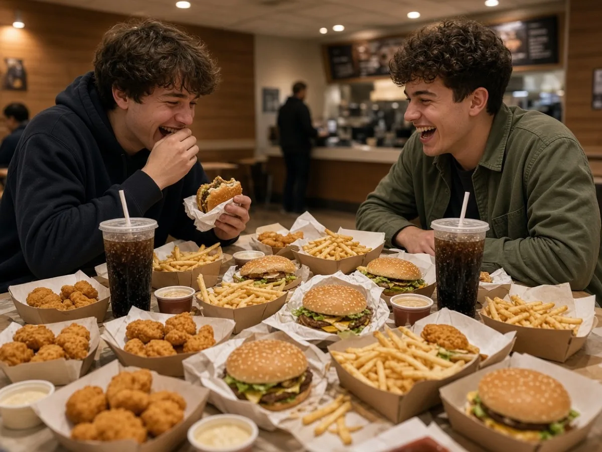 XXL meal challenge example