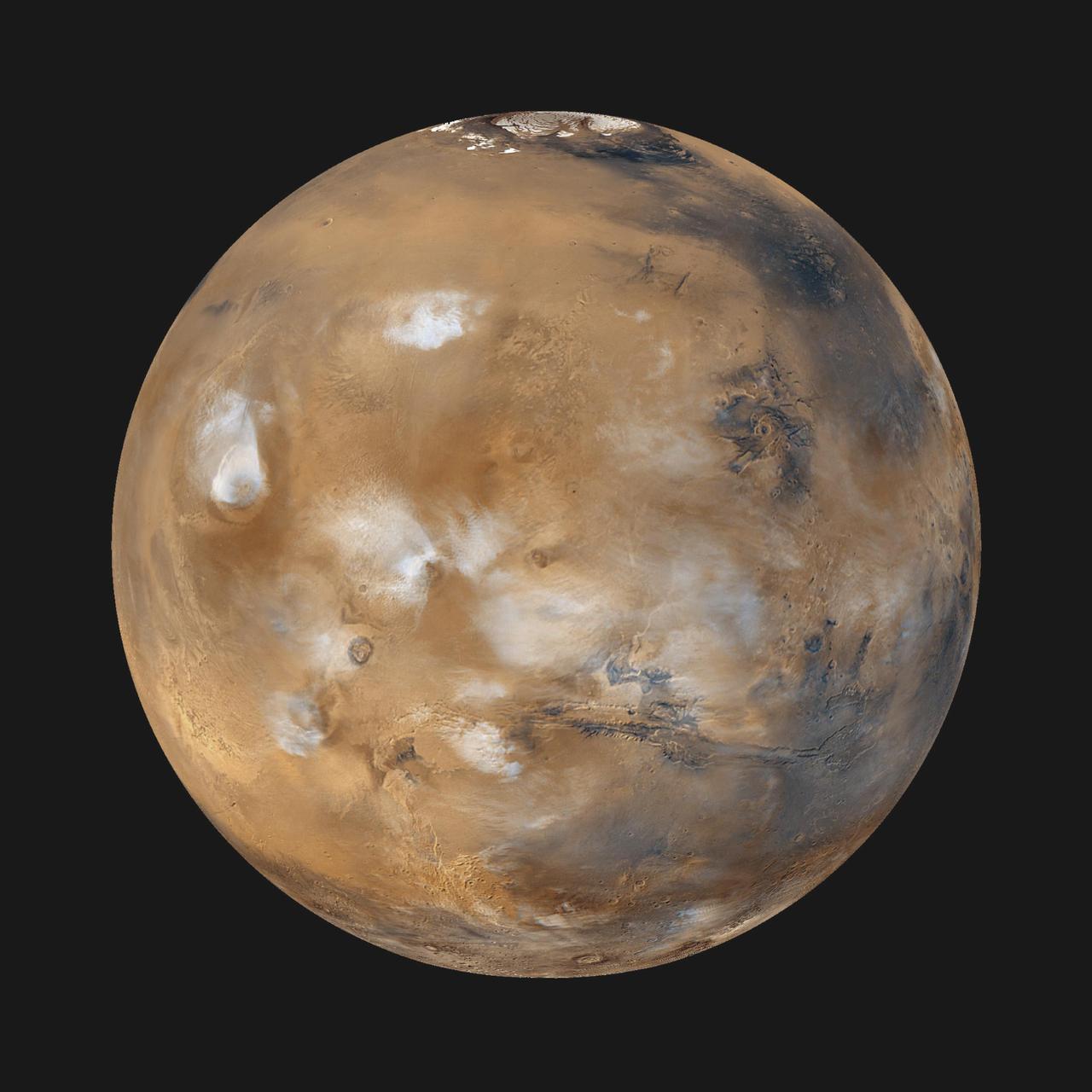 Marte, vista globale (NASA)
