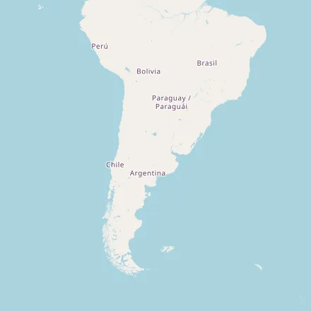Orientačná mapa — Argentína (OpenStreetMap)