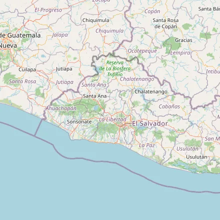 Orientačná mapa — Salvador (OpenStreetMap)