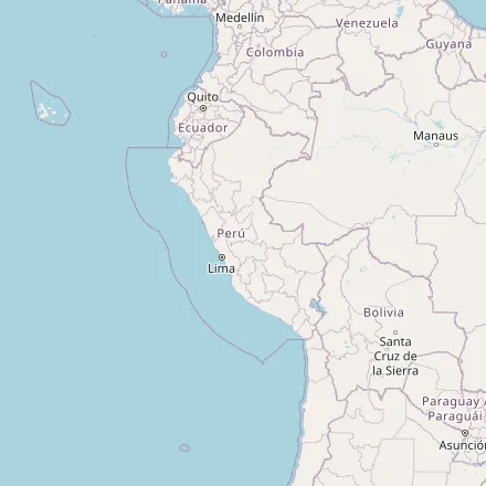 Orientačná mapa — Peru (OpenStreetMap)