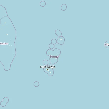 Orientačná mapa — Tonga (OpenStreetMap)