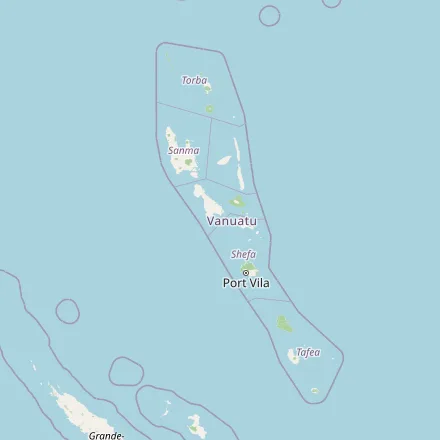 Orientačná mapa — Vanuatu (OpenStreetMap)